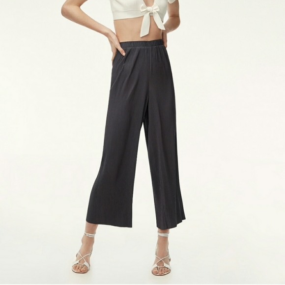 Aritzia Pants - 🌸Wilfred🌸 NWT Flowy Chaunce Pant Charcoal Grey